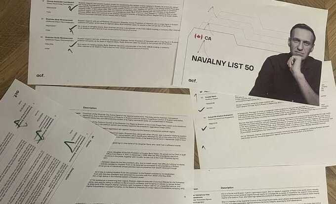 Канада вводит санкции против 50 приближённых к Путину по списку Фонда борьбы с коррупцией